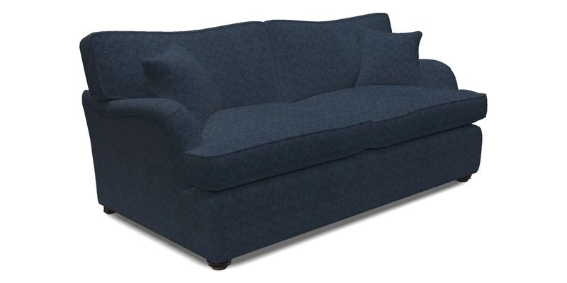 Alwinton 3 Seater Sofa Bed in Super Soft Velvet Navy