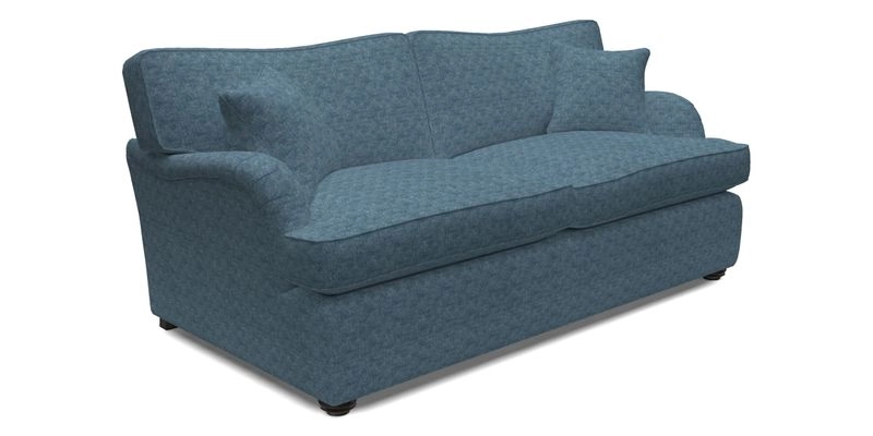 Alwinton 3 Seater Sofa Bed in Super Soft Velvet Navy