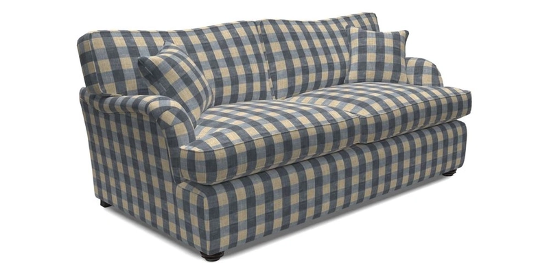 Alwinton 3 Seater Sofa Bed in Super Soft Velvet Navy
