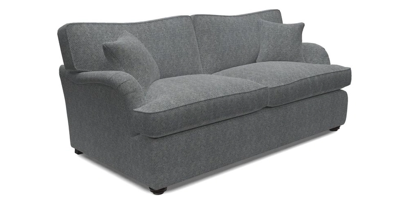 Alwinton 3 Seater Sofa Bed in Super Soft Velvet Navy