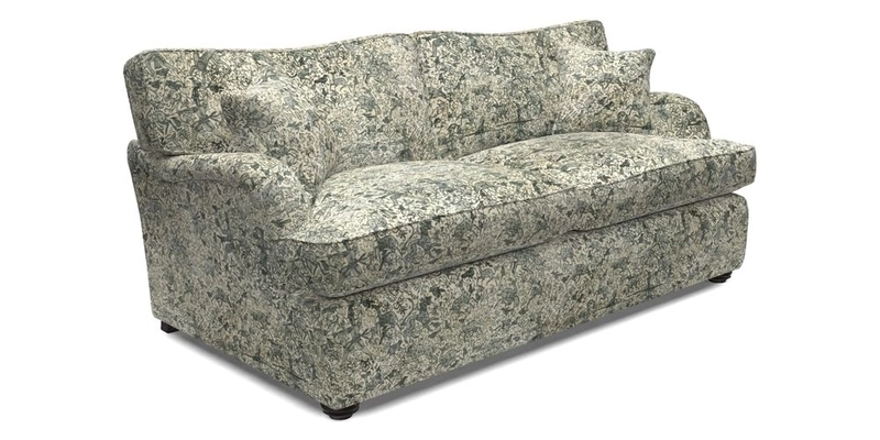 Alwinton 3 Seater Sofa Bed in Super Soft Velvet Navy