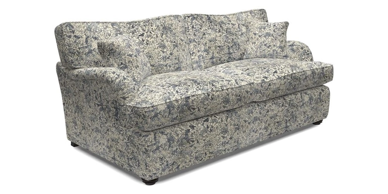 Alwinton 3 Seater Sofa Bed in Super Soft Velvet Navy