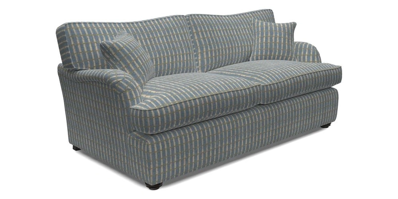 Alwinton 3 Seater Sofa Bed in Super Soft Velvet Navy