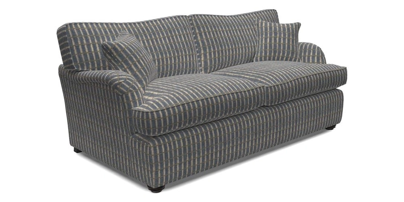 Alwinton 3 Seater Sofa Bed in Super Soft Velvet Navy