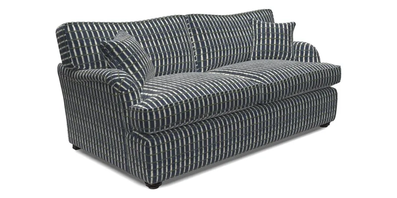 Alwinton 3 Seater Sofa Bed in Super Soft Velvet Navy