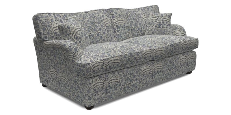 Alwinton 3 Seater Sofa Bed in Super Soft Velvet Navy