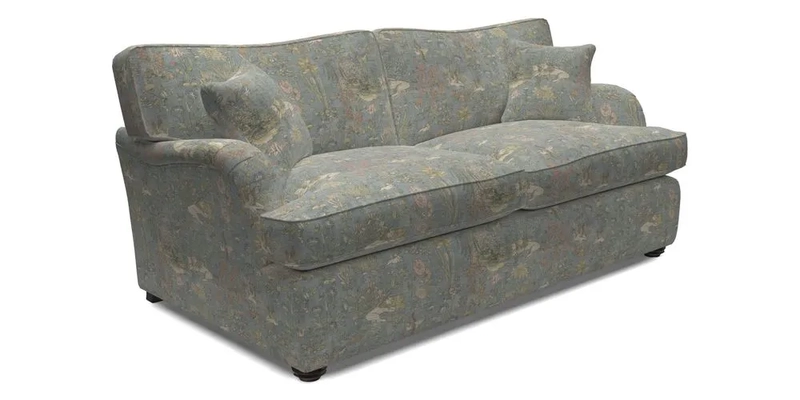 Alwinton 3 Seater Sofa Bed in Super Soft Velvet Navy