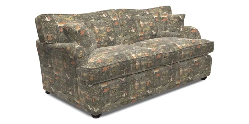 Alwinton 3 Seater Sofa Bed in Super Soft Velvet Navy