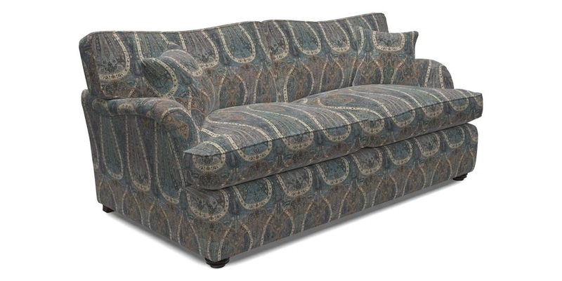 Alwinton 3 Seater Sofa Bed in Super Soft Velvet Navy