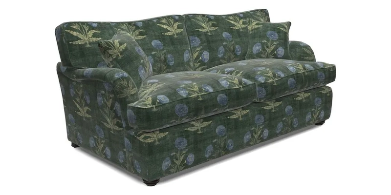 Alwinton 3 Seater Sofa Bed in Super Soft Velvet Navy