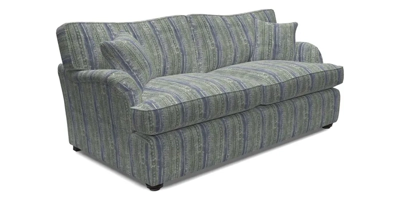 Alwinton 3 Seater Sofa Bed in Super Soft Velvet Navy