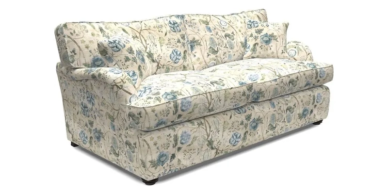 Alwinton 3 Seater Sofa Bed in Super Soft Velvet Navy