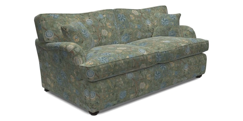 Alwinton 3 Seater Sofa Bed in Super Soft Velvet Navy