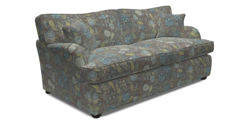 Alwinton 3 Seater Sofa Bed in Super Soft Velvet Navy
