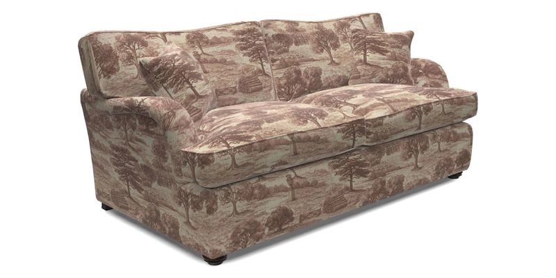 Alwinton 3 Seater Sofa Bed in Super Soft Velvet Navy