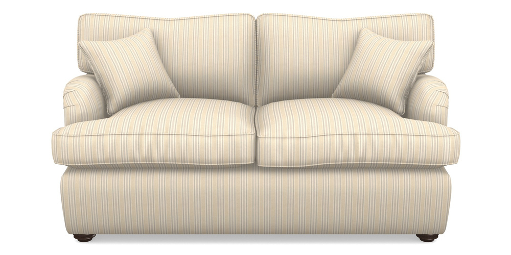 Product photograph of Alwinton Sofa Bed 2 Seater Sofa Bed In Cloth 22 - Racing Stripes Ayr - Dove from Sofas and Stuff Limited