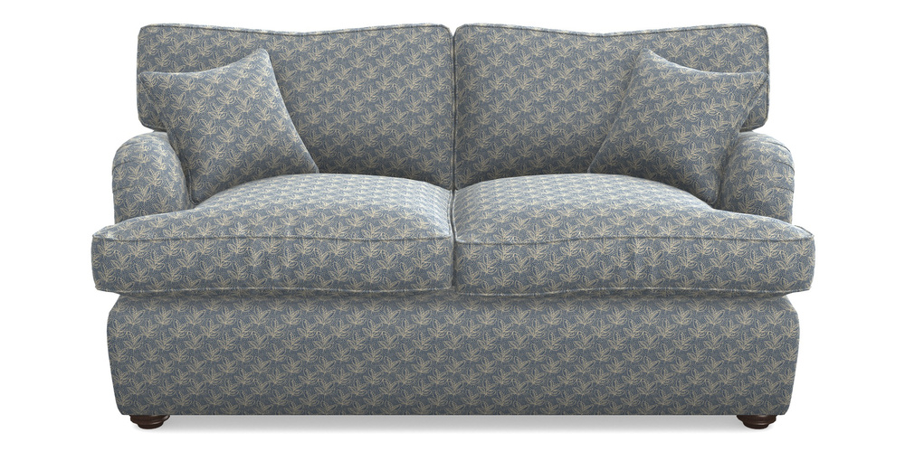 Product photograph of Alwinton Sofa Bed 2 Seater Sofa Bed In Cloth 21 - Decorative Leaf - Bilberry from Sofas and Stuff Limited