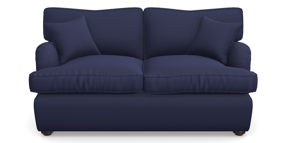 Product photograph of Alwinton Sofa Bed 2 Seater Sofa Bed In Clever Glossy Velvet - Navy from Sofas and Stuff Limited