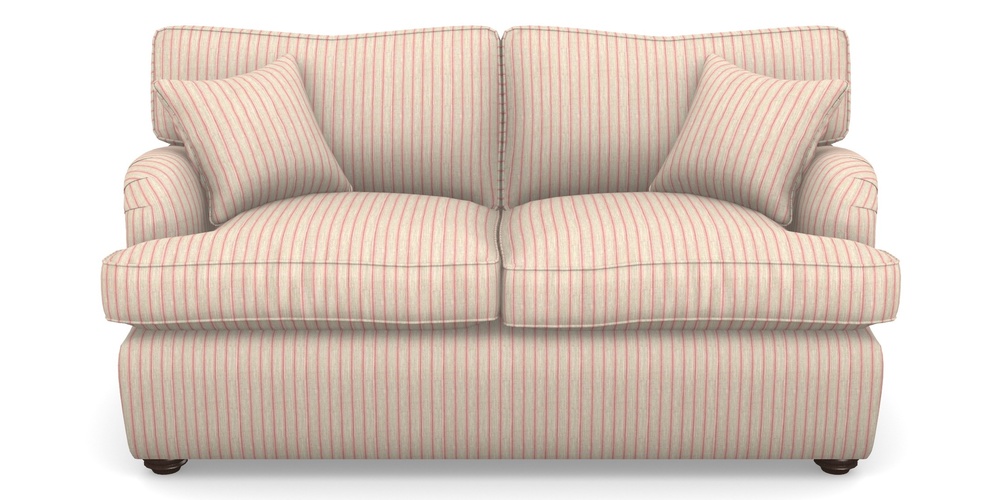 Product photograph of Alwinton Sofa Bed 2 Seater Sofa Bed In Cloth 18 Stripes - Ticking - Cranberry from Sofas and Stuff Limited