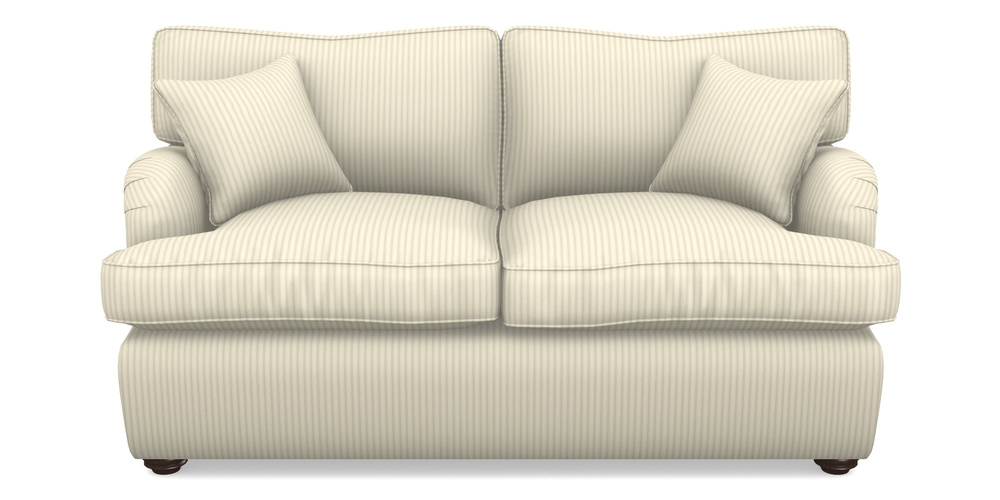 Product photograph of Alwinton Sofa Bed 2 Seater Sofa Bed In Cotton Stripe - Grey from Sofas and Stuff Limited