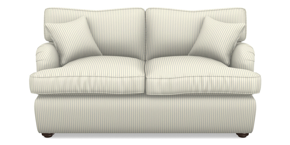 Product photograph of Alwinton Sofa Bed 2 Seater Sofa Bed In Cotton Stripe - Sky from Sofas and Stuff Limited