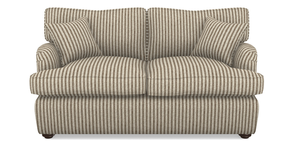 Product photograph of Alwinton Sofa Bed 2 Seater Sofa Bed In Cloth 22 - Pinstripe - Peat from Sofas and Stuff Limited