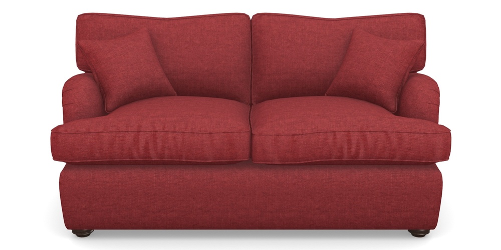 Product photograph of Alwinton Sofa Bed 2 Seater Sofa Bed In Easy Clean Plain - Claret from Sofas and Stuff Limited