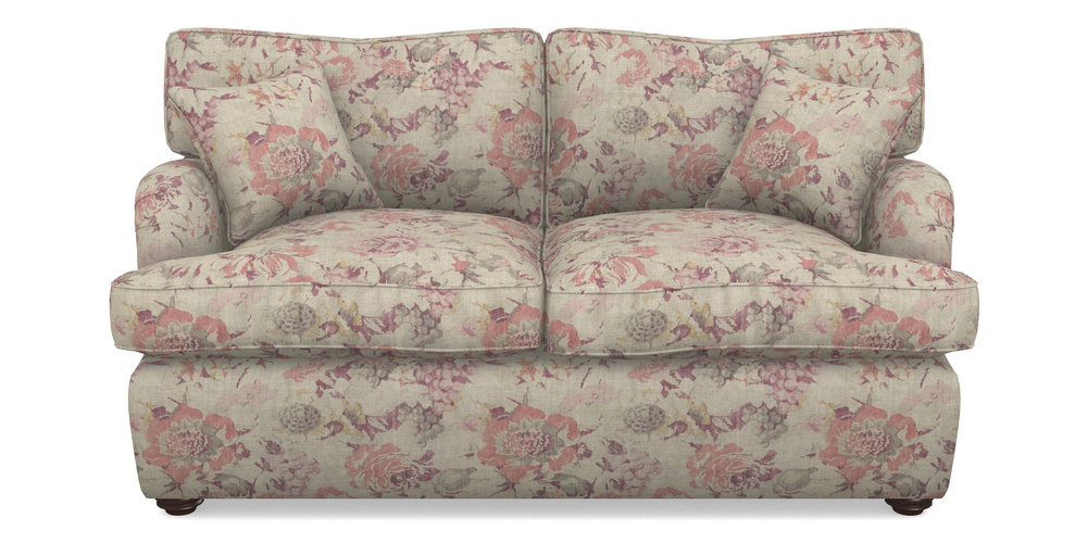 Product photograph of Alwinton Sofa Bed 2 Seater Sofa Bed In Floral Linen - Faith Antique Sangria from Sofas and Stuff Limited