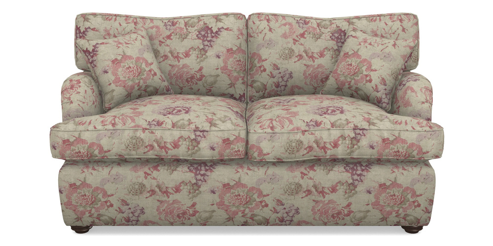 Product photograph of Alwinton Sofa Bed 2 Seater Sofa Bed In Floral Linen - Faith Rose Quartz from Sofas and Stuff Limited