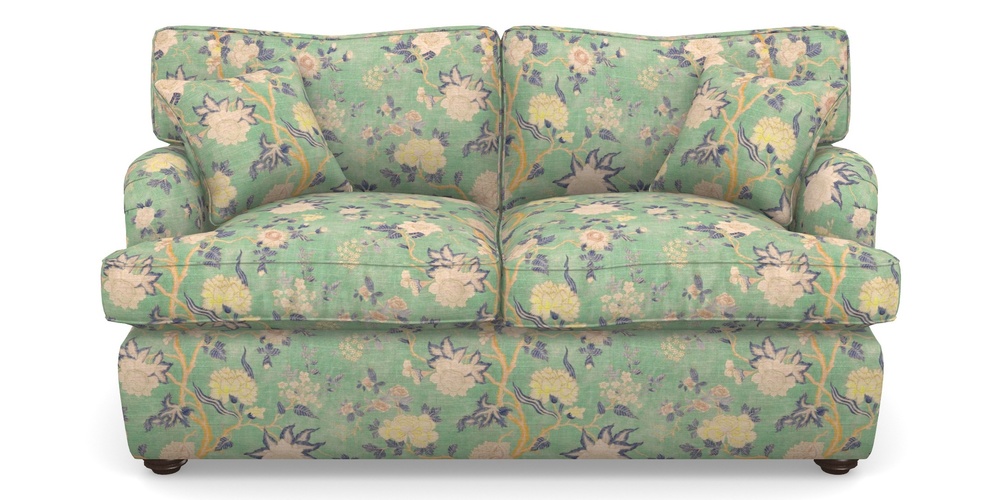 Product photograph of Alwinton Sofa Bed 2 Seater Sofa Bed In Floral Linen - Even So Verde from Sofas and Stuff Limited