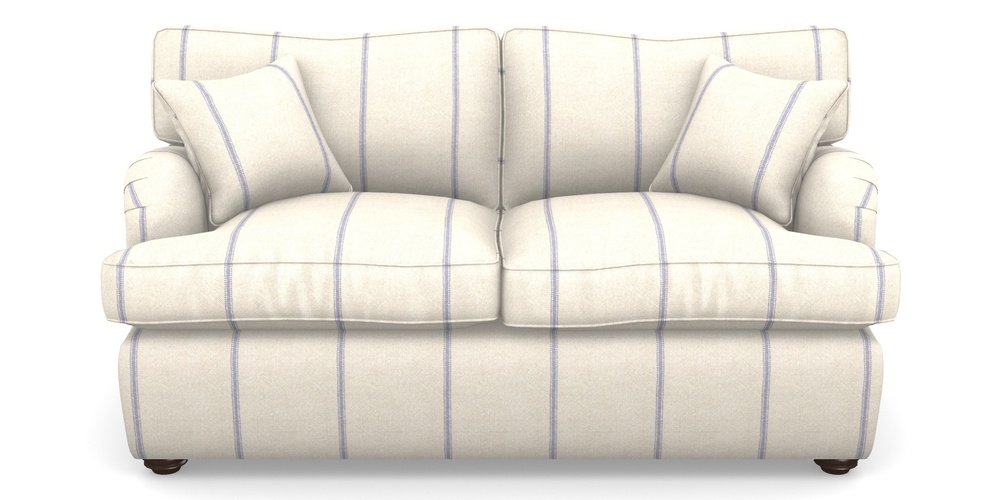 Product photograph of Alwinton Sofa Bed 2 Seater Sofa Bed In Grain Sack Stripe - Blue from Sofas and Stuff Limited