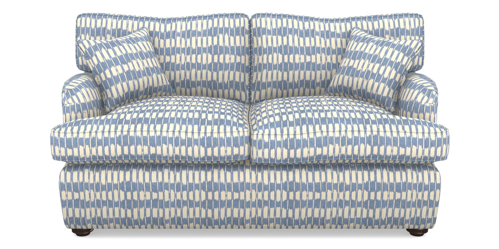 Product photograph of Alwinton Sofa Bed 2 Seater Sofa Bed In V A Brompton Collection - Ikat - Morning Blue from Sofas and Stuff Limited