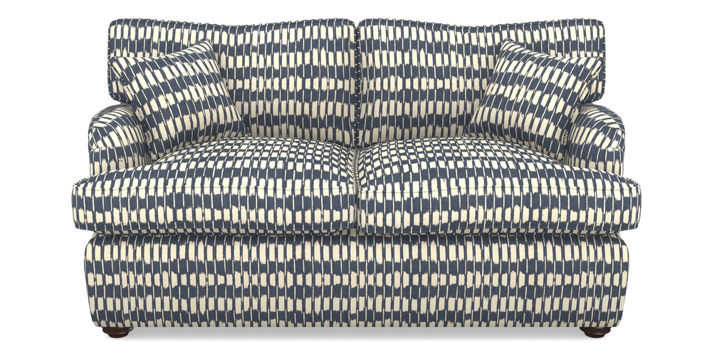 Product photograph of Alwinton Sofa Bed 2 Seater Sofa Bed In V A Brompton Collection - Ikat - Midnight Blue from Sofas and Stuff Limited