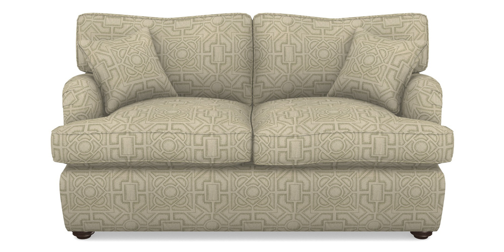 Product photograph of Alwinton Sofa Bed 2 Seater Sofa Bed In Rhs Collection - Large Knot Garden Linen - Pistachio from Sofas and Stuff Limited