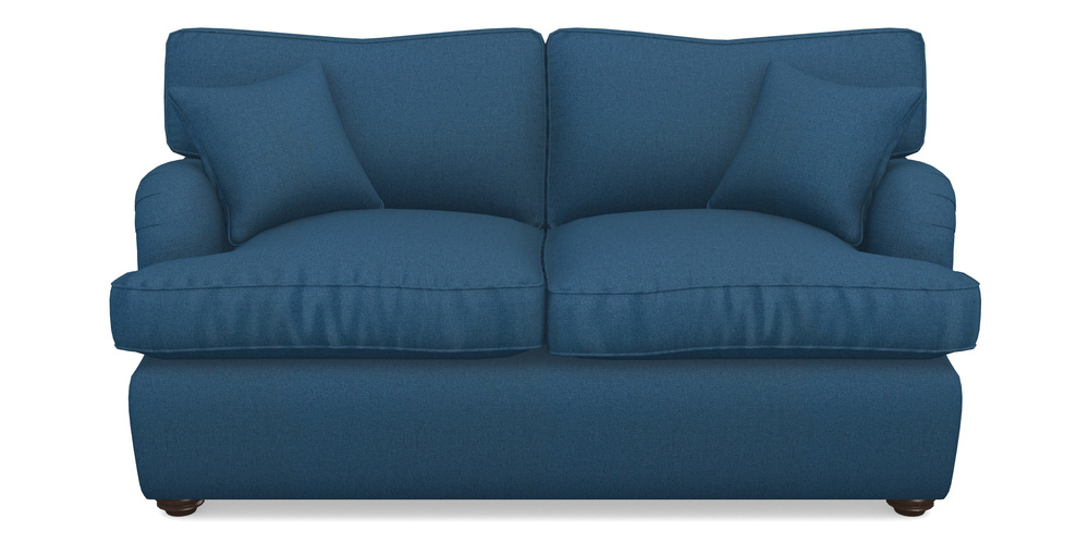 Product photograph of Alwinton Sofa Bed 2 Seater Sofa Bed In Plain Linen Cotton - Royal Blue from Sofas and Stuff Limited