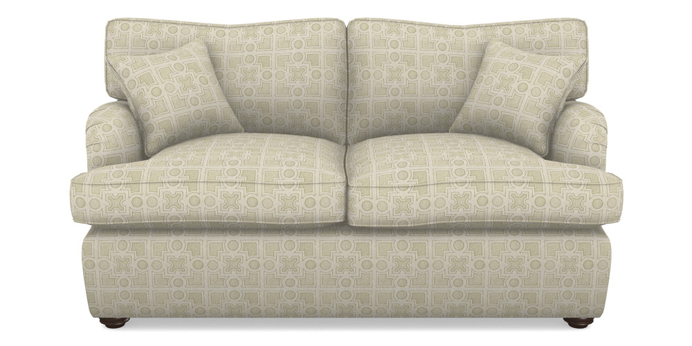 Product photograph of Alwinton Sofa Bed 2 Seater Sofa Bed In Rhs Collection - Small Knot Garden Cotton Weave - Olive from Sofas and Stuff Limited