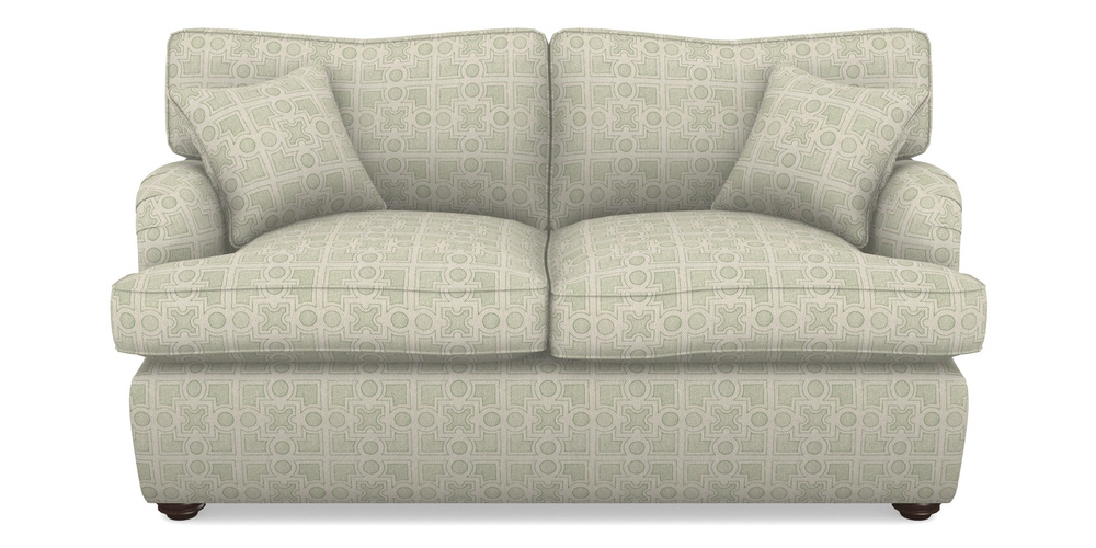 Product photograph of Alwinton Sofa Bed 2 Seater Sofa Bed In Rhs Collection - Small Knot Garden Cotton Weave - Pistachio from Sofas and Stuff Limited