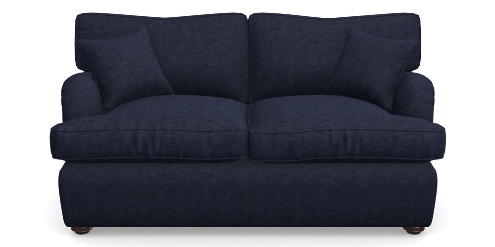 Product photograph of Alwinton Sofa Bed 2 Seater Sofa Bed In Super Soft Velvet - Navy from Sofas and Stuff Limited