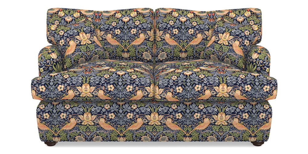 Product photograph of Alwinton Sofa Bed 2 Seater Sofa Bed In William Morris Collection - Strawberry Thief - Indigo Mineral from Sofas and Stuff Limited