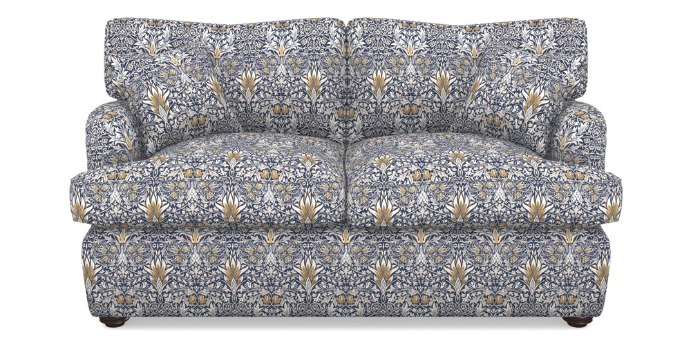 Product photograph of Alwinton Sofa Bed 2 Seater Sofa Bed In William Morris Collection - Snakeshead - Indigo Hemp from Sofas and Stuff Limited