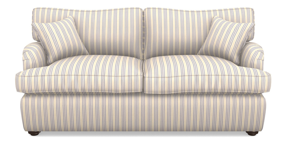 Product photograph of Alwinton Sofa Bed 3 Seater Sofa Bed In Cloth 22 - Racing Stripes Ayr - Blueberry from Sofas and Stuff Limited