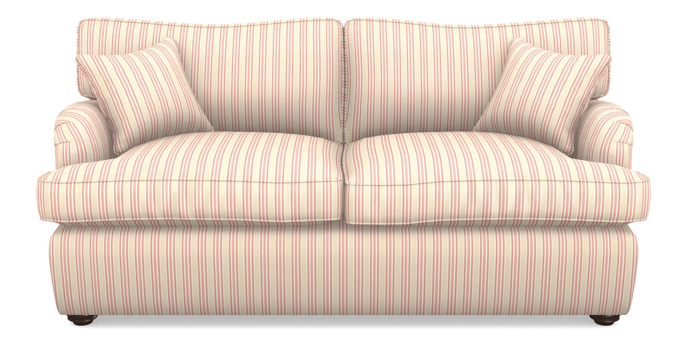 Product photograph of Alwinton Sofa Bed 3 Seater Sofa Bed In Cloth 22 - Racing Stripes Ayr - Cherry from Sofas and Stuff Limited