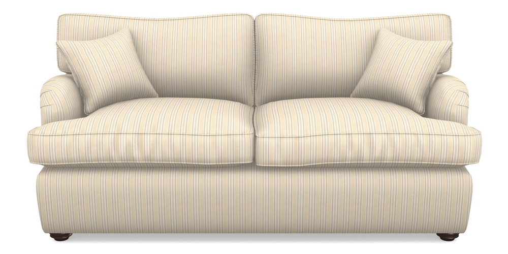 Product photograph of Alwinton Sofa Bed 3 Seater Sofa Bed In Cloth 22 - Racing Stripes Ayr - Dove from Sofas and Stuff Limited