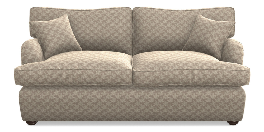 Product photograph of Alwinton Sofa Bed 3 Seater Sofa Bed In Cloth 21 - Decorative Leaf - Beech from Sofas and Stuff Limited