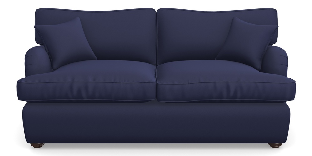 Product photograph of Alwinton Sofa Bed 3 Seater Sofa Bed In Clever Glossy Velvet - Navy from Sofas and Stuff Limited