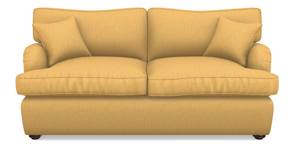 Product photograph of Alwinton Sofa Bed 3 Seater Sofa Bed In Clever Cotton Mix - Mustard from Sofas and Stuff Limited