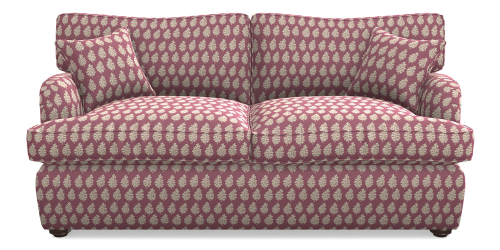 Product photograph of Alwinton Sofa Bed 3 Seater Sofa Bed In Cloth 21 - Oak Leaf - Cassis from Sofas and Stuff Limited