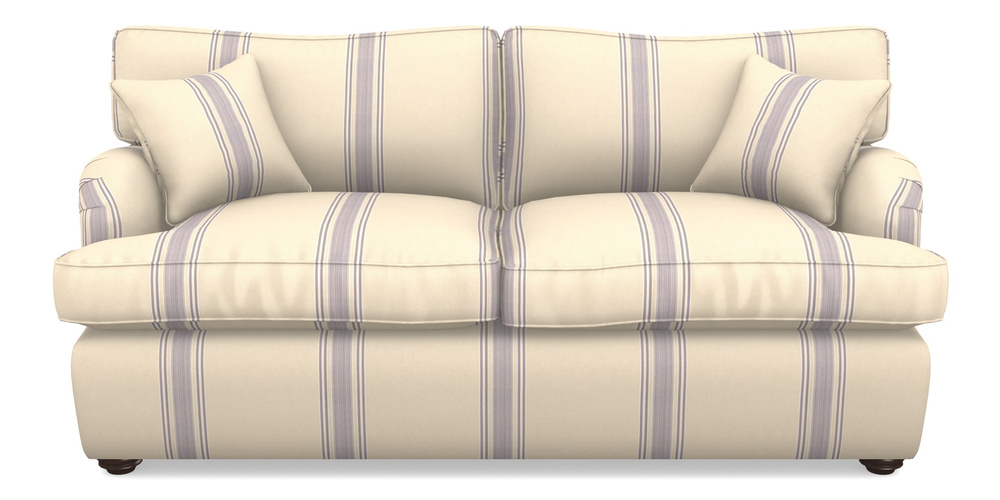 Product photograph of Alwinton Sofa Bed 3 Seater Sofa Bed In Cloth 22 - Racing Stripes Cheltenham - Blueberry from Sofas and Stuff Limited