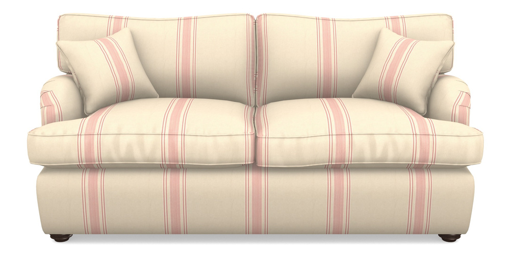 Product photograph of Alwinton Sofa Bed 3 Seater Sofa Bed In Cloth 22 - Racing Stripes Cheltenham - Cherry from Sofas and Stuff Limited