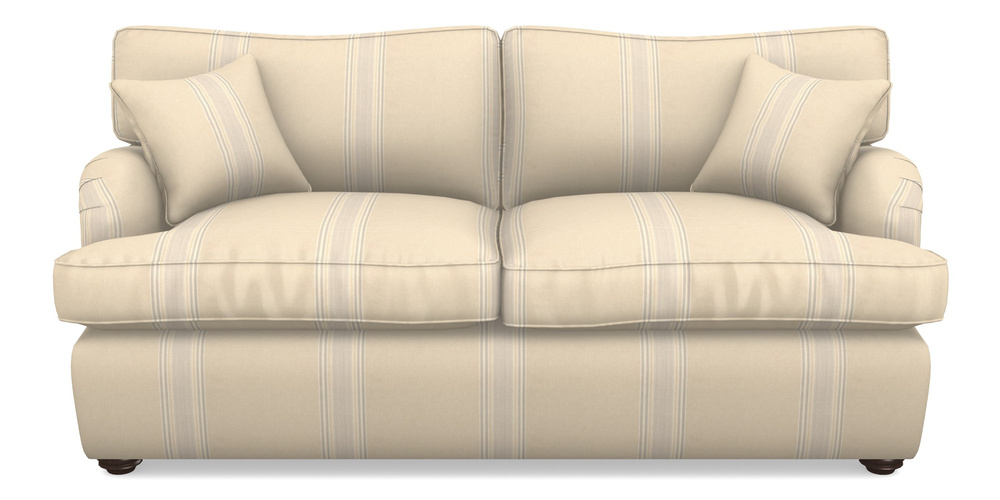 Product photograph of Alwinton Sofa Bed 3 Seater Sofa Bed In Cloth 22 - Racing Stripes Cheltenham - Dove from Sofas and Stuff Limited